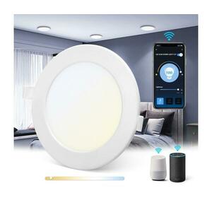 B.V. - LED beépíthető dimmelhető lámpa 6W 230V 2700-6500K fehér S10304PO3 kép