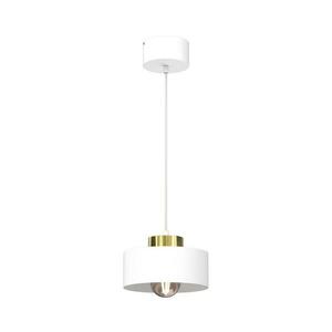 Csillár zsinóron MARTI 1xE27/15W/230V fehér/arany 9848 kép