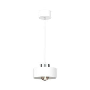 Csillár zsinóron MARTI 1xE27/15W/230V fehér/króm 9843 kép