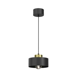 Csillár zsinóron MARTI 1xE27/15W/230V fekete/arany 9997 kép