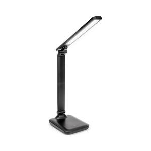 LED dimmelhető, érintésvezérlésű asztali lámpa USB-porttal REMUS LED/5W/230V fekete PDL194B kép