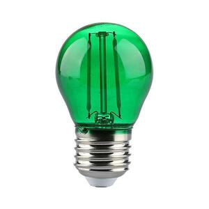 LED Izzó FILAMENT G45 E27/2W/230V zöld 217411 kép