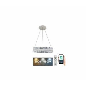 LED állítható fényerejű csillár kábellel LED/80W/230V 3000-6500K fehér + DO TA2303/W kép