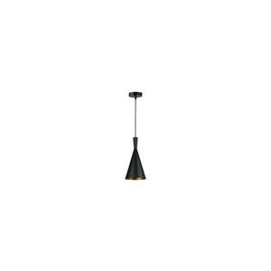Csillár zsinóron PINIO 1xE27/60W/230V átm. 19 cm fekete ZS PINIO kép