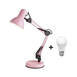 BRILAGI - LED Asztali lámpa ROMERO 1xE27/10W/230V rózsaszín BG0259 + BG0208 kép