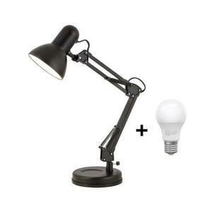 BRILAGI - LED Asztali lámpa ROMERO 1xE27/10W/230V fekete BG0261 + BG0208 kép