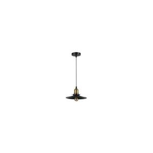 Csillár zsinóron LOFT 1xE27/60W/230V átm. 22 cm fekete ZS LOFT kép