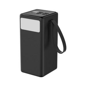 Power Bank 60000 mAh 20W PD 4xUSB-A + 2xUSB-C LED lámpával, 1m USB-C kábellel PMPB6020 kép
