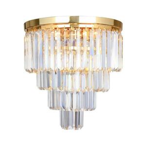 Zuma Line FC17106/4+1 -GLD - Kristály mennyezeti lámpa AMEDEO 5xE14/40W/230V FC17106/4+1-GLD kép