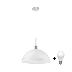 Eglo LED csillár kábelen 1xE27/60W/230V fehér/fekete 1xEG32517+1xNSLA49427 kép