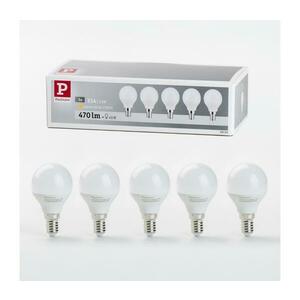 KÉSZLET 5x LED Izzó E14/5, 5W/230V 2700K - Paulmann 28783 28783 kép