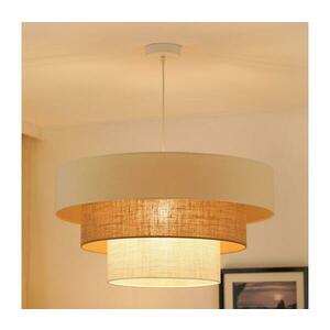 BRILAGI - Denver Luneta lógcsillár 1xE27/15W/230V, 60 cm, bézs/barna/krém 608015 kép