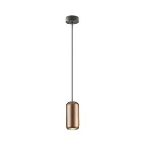 Redo 01-3476 - Csillár zsinóron BOOM 1xGU10/10W/230V átm. 7, 6 cm barna 01-3476 kép