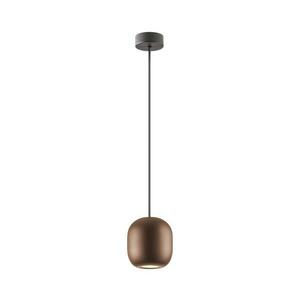 Redo 01-3479 - Csillár zsinóron BOOM 1xGU10/10W/230V átm. 12 cm barna 01-3479 kép