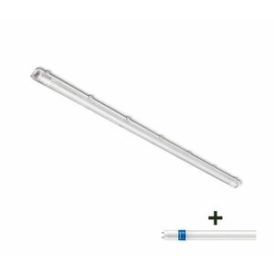 Nagy teherbírású fluoreszkáló lámpa+LED Fénycső érzékelővel Philips G13/24W/230V KB0213+P6338 kép
