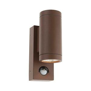 Redo 9455-LED VINCE kültéri fali lámpa érzékelővel 2xLED/3W/230V IP54 barna 9455 kép