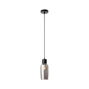 Redo 01-4044 - Csillár zsinóron ATLANTIS 1xE27/42W/230V átm. 11 cm fekete 01-4044 kép