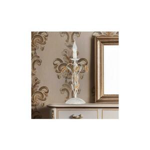 ONLI - Asztali lámpa COLLANA 1xE14/6W/230V 40 cm fehér 4915/LGA kép