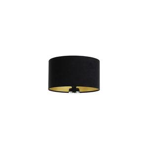 Univerzális STANDART E27 lámpabúra 45 cm fekete/arany D-010-009-45/25-SH kép