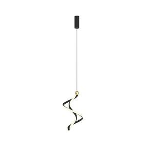 LED Csillár zsinóron COLIA LED/19W/230V fekete/arany ML1181 kép