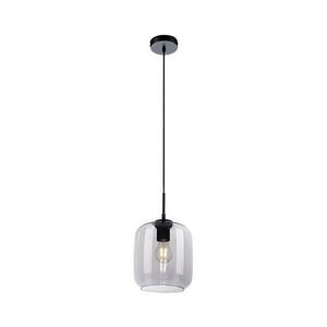 Paul Neuhaus 2002-25 - Csillár zsinóron SHITAKE 1xE27/10W/230V átm. 20 cm füstszínű 2002-25 kép
