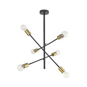 Rabalux 2104 - Csillár rúdon LANNY 6xE27/15W/230V 2104 kép