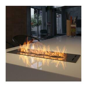 InFire - Beépített BIO kandalló 7, 5x50 cm 3, 5kW fekete SLIMfire Palnik Black Burner 500 kép