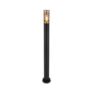 Globo 3159BC - Kültéri lámpa BOSTON 1xE27/23W/230V IP44 110 cm fekete/réz 3159BC kép