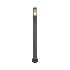 Globo 3159SAS - Kültéri érzékelős lámpa BOSTON 1xE27/15W/230V IP44 110 cm fekete 3159SAS kép