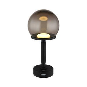 Globo 21034S - LED Újratölthető érintős asztali lámpa HAKU LED/2, 5W/5V 2700/4000/6500K fekete 21034S kép