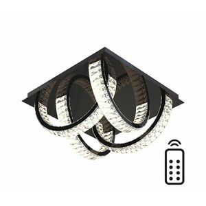 Zuma Line MX3274-4-3BCT - TULA LED mennyezeti lámpa 23, 5W, fekete MX3274-4-3BCT kép