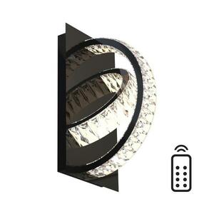 Zuma Line MX3274-2-3BCT-LED TULA fali lámpa LED/18W/230V 2700-6000K fekete MX3274-2-3BCT kép