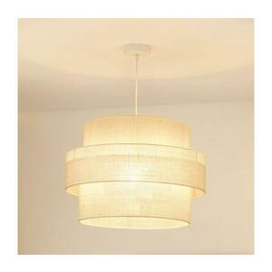 BRILAGI - SPACE YUTE lógó 1xE27/15W/230V, 50 cm, krémfehér/fehér 609258 kép