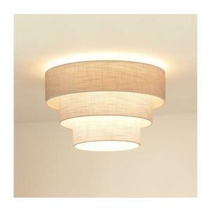 BRILAGI - Mennyezeti lámpa ALASKA LUNETA 1xE27/15W/230V átm. 45 cm szürke/krémes 608084 kép