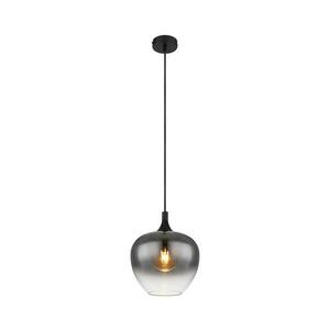 Globo 15548H - Csillár zsinóron MAXY 1xE27/40W/230V átm. 24 cm fekete 15548H kép