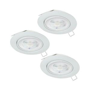 Eglo 901756 - KÉSZLET 3x LED Beépíthető lámpa FAVAZZINA 1xGU10/4W/230V fehér 901756 kép