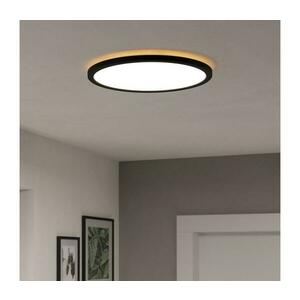 Eglo 901454-LED Dimmelhető fürdőszobai lámpa ROVITO-R 18, 5W/230V átm. 38, 9cm IP44 fekete + távirányító 901454 kép