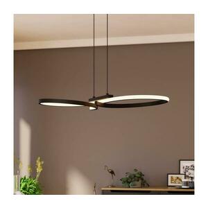 Eglo 901267 - LED Csillár zsinóron SERPINS LED/21W/230V 3000K fekete 901267 kép