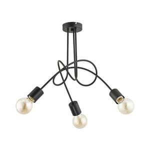 Felületre szerelhető csillár TANGO 3xE27/15W/230V fekete 23173 kép