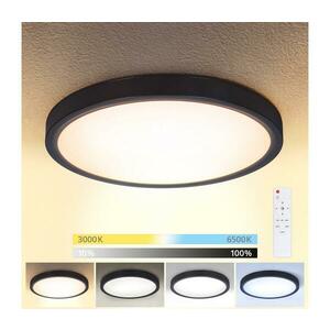 BRILAGI-LED Dimmelhető lámpa ESTELA LED/36W/230V 3000-6500K ø 30 cm fekete + távirányító WO800-OEM21 kép