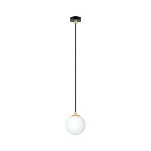 EMIBIG Csillár zsinóron ROYAL 1xE14/10W/230V átm. 14 cm fekete 1243/1 kép