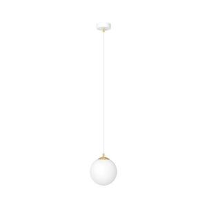 EMIBIG Csillár zsinóron ROYAL 1xE14/10W/230V átm. 14 cm fehér 1244/1 kép