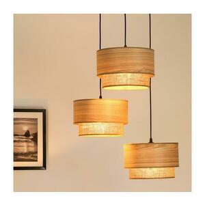 BRILAGI - Montana Boho 3xE27/15W/230V barna/fekete függeszték 608442 kép