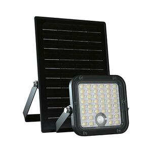 LED állítható fényerejű napelemes reflektor érzékelővel 10W 4000/6000K IP65 + DO 23756 kép