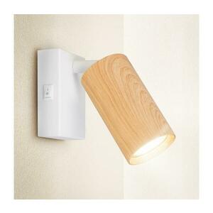 BRILAGI - Fali spotlámpa SELE 1xGU10/30W/230V fehér/tölgy dekor WO-Z0-B-OEM kép