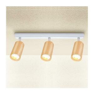 BRILAGI - Spotlámpa SELE 3xGU10/30W/230V fehér/tölgy dekor WO-Z3-B-OEM kép