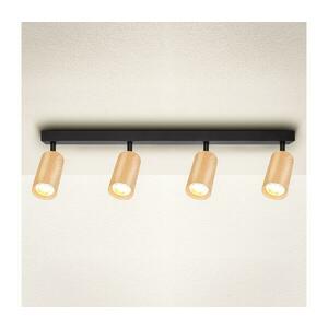 BRILAGI - Spotlámpa SELE 4xGU10/30W/230V fekete/tölgy dekor WO-Z4-A-OEM kép