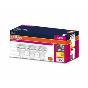 KÉSZLET 3x LED Izzó PAR16 GU10/6, 9W/230V 2700K 36° - Osram 4058075497627 kép