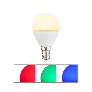 LED RGBW Dimmelhető izzó ILLU E14/4, 9W/230V 2700K + távirányító - Globo 106750K 106750K kép