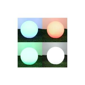 LED RGBW Fényerőszabályozható napelemes lámpa LED/5W/3, 7V 3000K IP54 átm. 30 cm 003696 kép